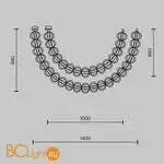 Подвесной светильник Maytoni Golden Cage MOD216PL-L42G3K - Фото 4