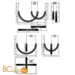 Подвесной светильник Maytoni Golden Cage MOD216PL-L55G3K - Фото 5