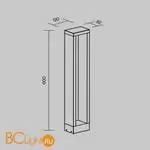 Садово-парковый фонарь Maytoni Goll O462FL-L10GF3K - Фото 4