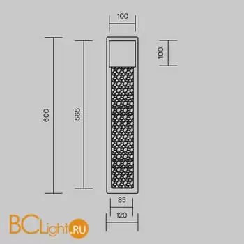 Бра Maytoni Golthic MOD474WL-L30B3K - Фото 0