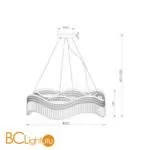 Подвесной светильник Maytoni Gracia DIA201PL-10G - Фото 0