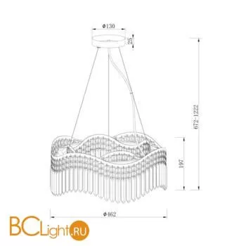 Подвесной светильник Maytoni Gracia DIA201PL-06G - Фото 0