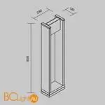 Садово-парковый фонарь Maytoni Gran O465FL-L16GF3K - Фото 6