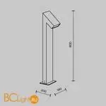 Садово-парковый фонарь Maytoni Guss O592FL-L15GF3K - Фото 6