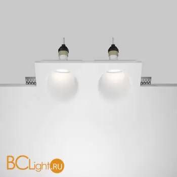 Встраиваемый светильник Maytoni Gyps Modern DL002-WW-02-W - Фото 2