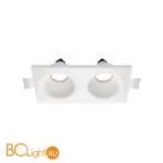 Встраиваемый светильник Maytoni Gyps Modern DL002-DW-02-W