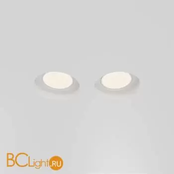 Встраиваемый светильник Maytoni Gyps Modern DL002-GU10-02-W - Фото 1