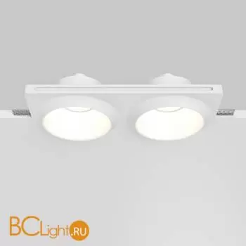 Встраиваемый светильник Maytoni Gyps Modern DL124-GU10-02-TRS-W - Фото 6