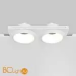 Встраиваемый светильник Maytoni Gyps Modern DL124-GU10-02-TRS-W - Фото 0