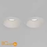 Встраиваемый светильник Maytoni Gyps Modern DL124-GU10-02-TRS-W - Фото 2