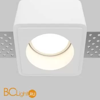 Встраиваемый светильник Maytoni Gyps Modern DL123-GU10-01-W - Фото 1