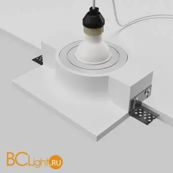 Встраиваемый светильник Maytoni Gyps Modern DL006-GU10-RD-W - Фото 3