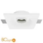 Встраиваемый светильник Maytoni Gyps Modern DL006-GU10-RD-W