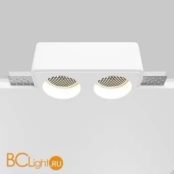Встраиваемый светильник Maytoni Gyps Modern DL123-GU10-02-W - Фото 0