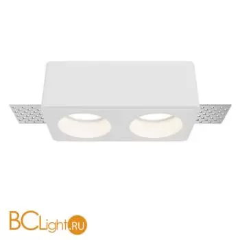 Встраиваемый светильник Maytoni Gyps Modern DL123-GU10-02-W