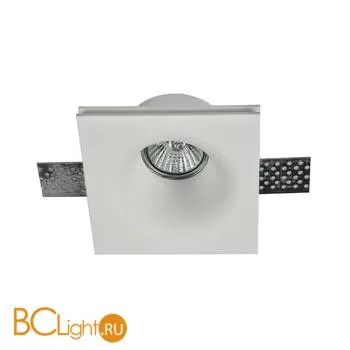 Встраиваемый светильник Maytoni Gyps Modern GU10 1x35Вт DL001-1-01-W
