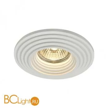 Встраиваемый светильник Maytoni Gyps Modern GU10 1x35Вт DL004-1-01-W