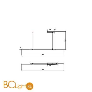 Подвесной светильник Maytoni Halo MOD005PL-L36BK - Фото 2