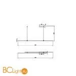 Подвесной светильник Maytoni Halo MOD005PL-L36BK - Фото 2