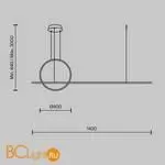 Подвесной светильник Maytoni Halo MOD247PL-L49BSK - Фото 4