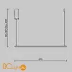 Подвесной светильник Maytoni Halo MOD246PL-L16BSK - Фото 4