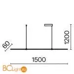 Подвесной светильник Maytoni Halo MOD005PL-L48BK - Фото 0