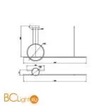 Подвесной светильник Maytoni Halo MOD247PL-L49BK - Фото 5