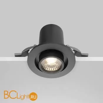 Встраиваемый светильник Maytoni Hidden DL045-01-10W4K-B - Фото 3