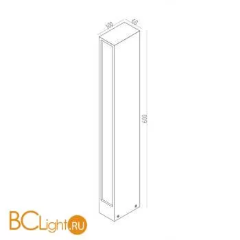 Садово-парковый фонарь Maytoni Hof O422FL-L12GF - Фото 1