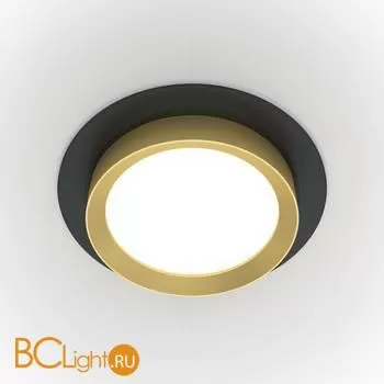 Встраиваемый светильник Maytoni Hoop GX53 1x15Вт DL086-GX53-RD-BG