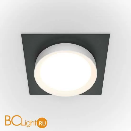 Встраиваемый светильник Maytoni Hoop GX53 1x15Вт DL086-GX53-SQ-BW