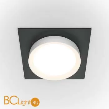 Встраиваемый светильник Maytoni Hoop GX53 1x15Вт DL086-GX53-SQ-BW