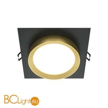 Встраиваемый светильник Maytoni Hoop GX53 1x15Вт DL086-GX53-SQ-BG - Фото 1