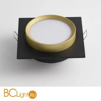 Встраиваемый светильник Maytoni Hoop GX53 1x15Вт DL086-GX53-SQ-BG - Фото 0