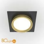 Встраиваемый светильник Maytoni Hoop GX53 1x15Вт DL086-GX53-SQ-BG