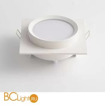 Встраиваемый светильник Maytoni Hoop GX53 1x15Вт DL086-GX53-SQ-W - Фото 0