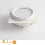 Встраиваемый светильник Maytoni Hoop GX53 1x15Вт DL086-GX53-SQ-W - Фото 0