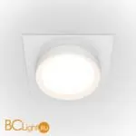 Встраиваемый светильник Maytoni Hoop GX53 1x15Вт DL086-GX53-SQ-W