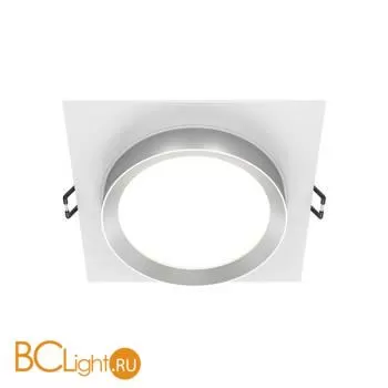 Встраиваемый светильник Maytoni Hoop GX53 1x15Вт DL086-GX53-SQ-WS - Фото 1