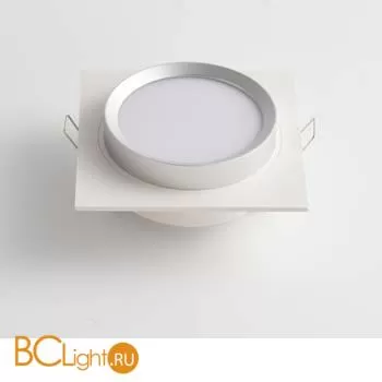 Встраиваемый светильник Maytoni Hoop GX53 1x15Вт DL086-GX53-SQ-WS - Фото 0