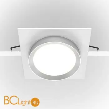 Встраиваемый светильник Maytoni Hoop GX53 1x15Вт DL086-GX53-SQ-WS - Фото 2