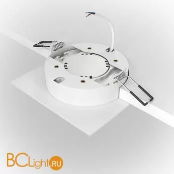 Встраиваемый светильник Maytoni Hoop GX53 1x15Вт DL086-GX53-SQ-WS - Фото 3