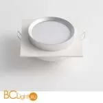 Встраиваемый светильник Maytoni Hoop GX53 1x15Вт DL086-GX53-SQ-WS - Фото 0