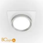 Встраиваемый светильник Maytoni Hoop GX53 1x15Вт DL086-GX53-SQ-WS