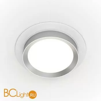 Встраиваемый светильник Maytoni Hoop GX53 1x15Вт DL086-GX53-RD-WS
