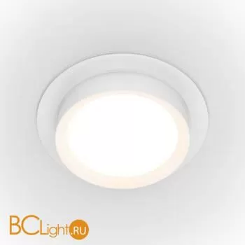 Встраиваемый светильник Maytoni Hoop GX53 1x15Вт DL086-GX53-RD-W