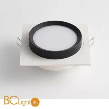 Встраиваемый светильник Maytoni Hoop GX53 1x15Вт DL086-GX53-SQ-WB - Фото 0