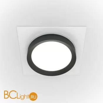 Встраиваемый светильник Maytoni Hoop GX53 1x15Вт DL086-GX53-SQ-WB