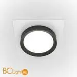 Встраиваемый светильник Maytoni Hoop GX53 1x15Вт DL086-GX53-SQ-WB