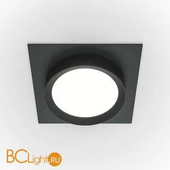 Встраиваемый светильник Maytoni Hoop GX53 1x15Вт DL086-GX53-SQ-B